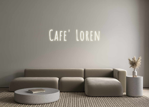 השלט שלך   Cafe' Loren